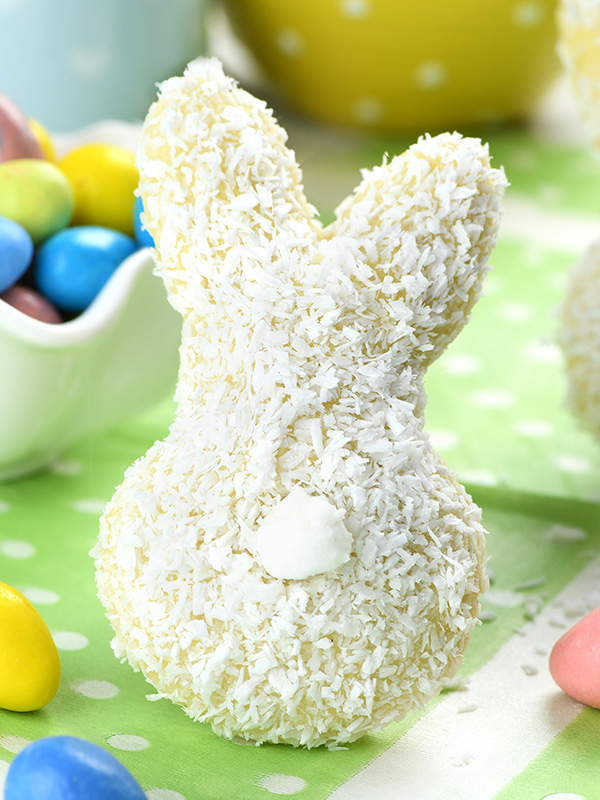 Easter Bunny Cookies - OMG Chocolate Desserts